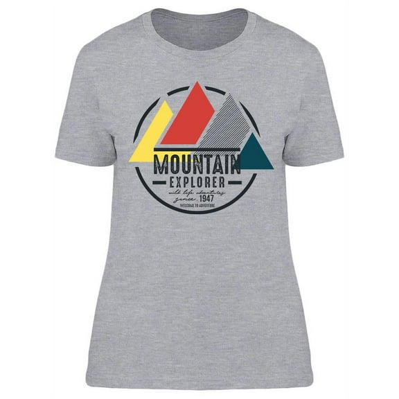 Mountain Explorer Encircled  T-Shirt Women -Image by Shutterstock, Female Medium
