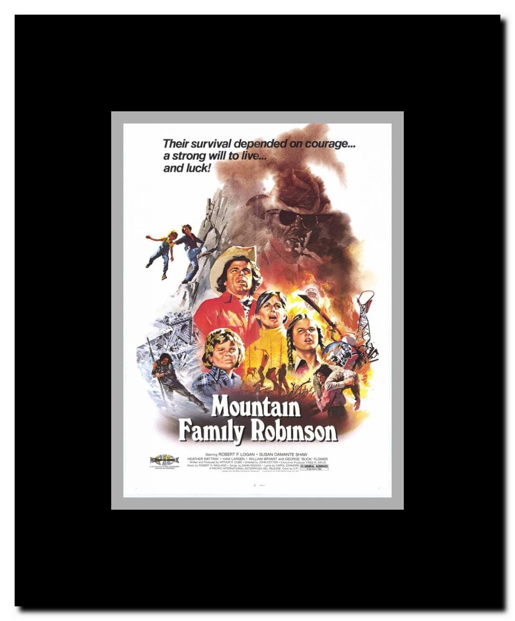 Mountain Family Robinson Framed Movie Poster