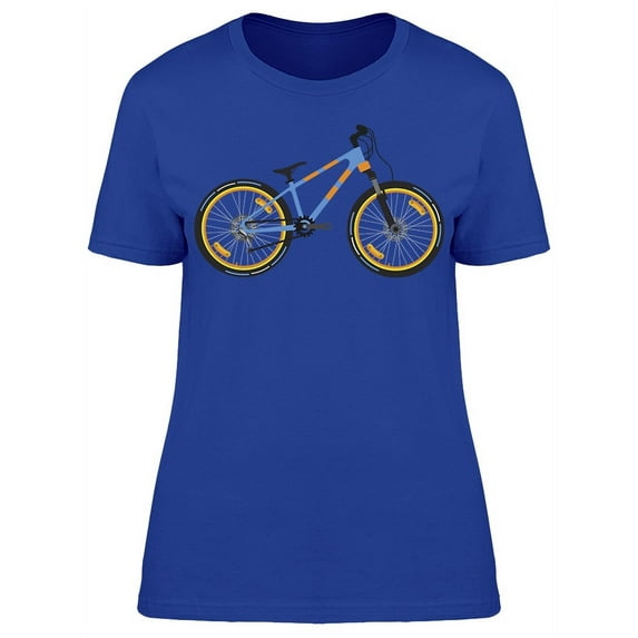 Mountain Female Bicycle T-Shirt Women -Image by Shutterstock, Female Medium