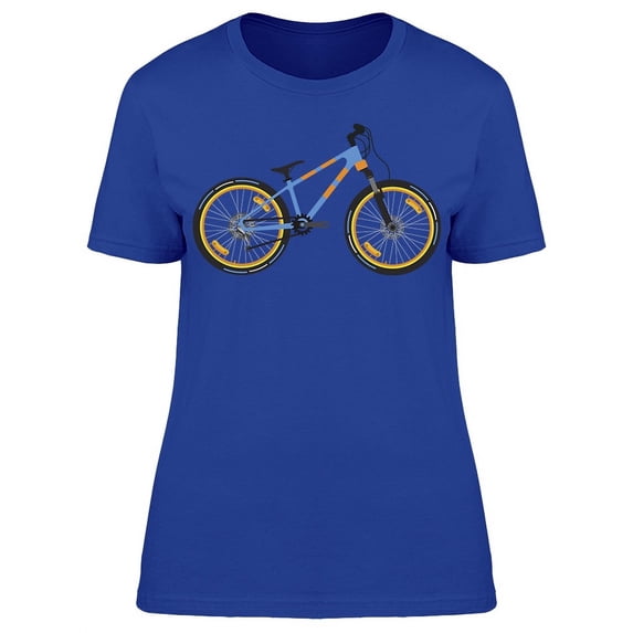 Mountain Female Bicycle T-Shirt Women -Image by Shutterstock, Female XX-Large