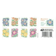 Mountain Flora USPS Forever Postage Stamp 1 Book of 20 US First Class Wedding Celebration Anniversary Flower Party 20 Stamps