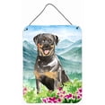 thumbnail image 1 of Mountain Flowers Rottweiler Wall or Door Hanging Prints, 1 of 1