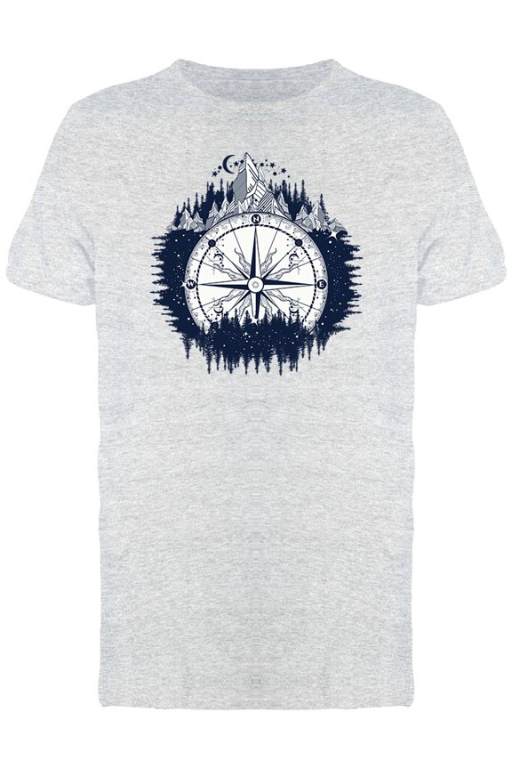 Mountain Forest Graphic Tee Men's -Image by Shutterstock
