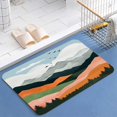 thumbnail image 1 of Mountain Forest Landscape Art Diatomite Bath Mats Bathroom Absorbent Anti Slip Floor Mat Foot Carpet Quick Dry Shower Toilet Rug Doormat Washable, 1 of 5