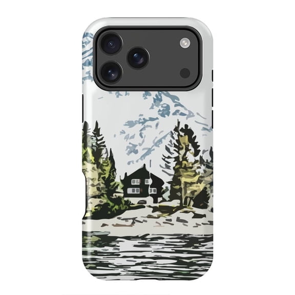 Mountain Forest Nature Landscape Adventure Scene Case for iPhone 17 to 11 Pro Max