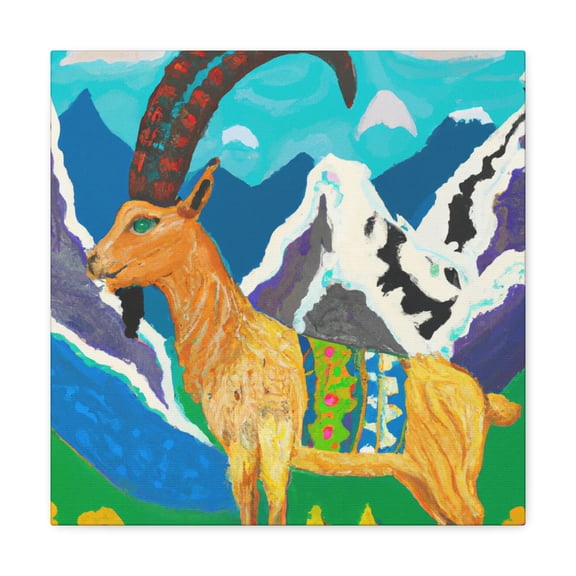 Mountain Goat Majesty - Canvas