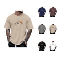 thumbnail image 1 of Mountain Graphic Tees for Men 2026 Summer Casual Short Sleeve Crewneck T Shirts Hiking Camping Shirt, 1 of 5