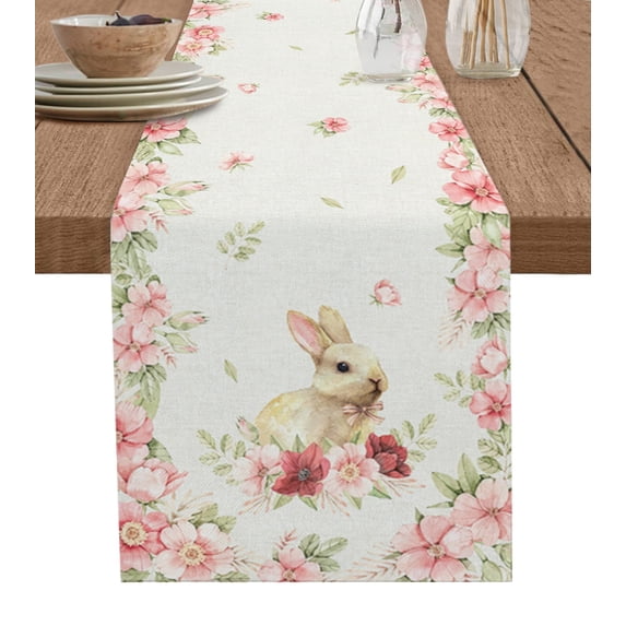 Mountain Green Landscape Printed Table Runner Wedding Party Table r Placemat Kitchen Tablecloth Mat