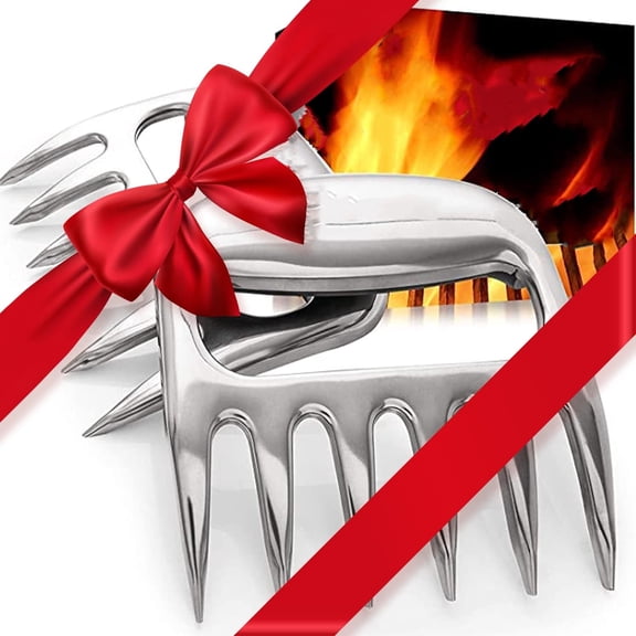 Prichor Chicken Shredder and Meat Shredder Claws Bear Claws Effortless Pulled Pork BBQ Black 2-Pack