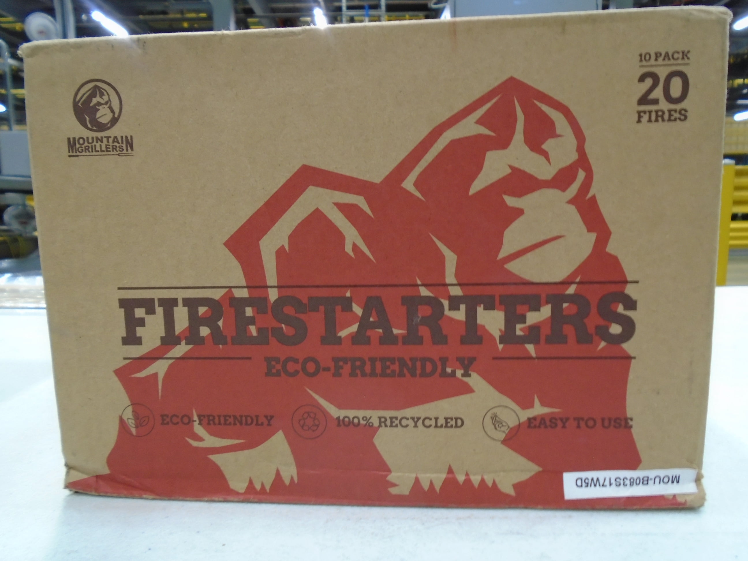 Mountain Grillers Natural Firelighters - Fire Starters For Wood Burner Log