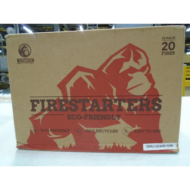 Mountain Grillers Natural Firelighters Fire Starters For Wood Burner