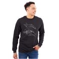 thumbnail image 1 of Mountain Hands Symbolic Spiritual Plus Size Long Sleeve Graphic Tee Shirt Brisco Brands 2X, 1 of 3