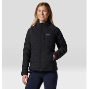Mountain Hardwear Womens Stretchdown Jacket 2104791, Black, Size L