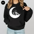 thumbnail image 1 of Mountain Hoodies, Hiking Crewneck Hoodie, Camping for Him, for Dad, Adventure Hoodies and Hoodies, Camp Hooded, F107, 1 of 4