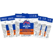 Mountain House Buffalo Style Chicken Mac & Cheese Adventure Meal Survival Emergency Pack for Camping Hiking and Backpacking- 6 Pouches