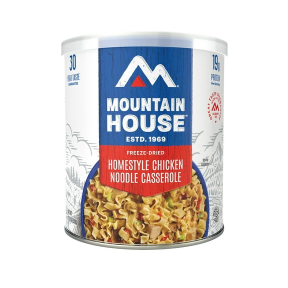 Mountain House Chicken Noodle Casserole #10 Can, Freeze-Dried Survival & Emergency Food, 10 Servings
