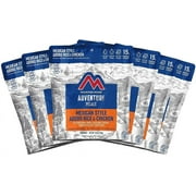 Mountain House Dried Mexican Style Adobo Rice Packaged Meals with Chicken Camping, 6 Count