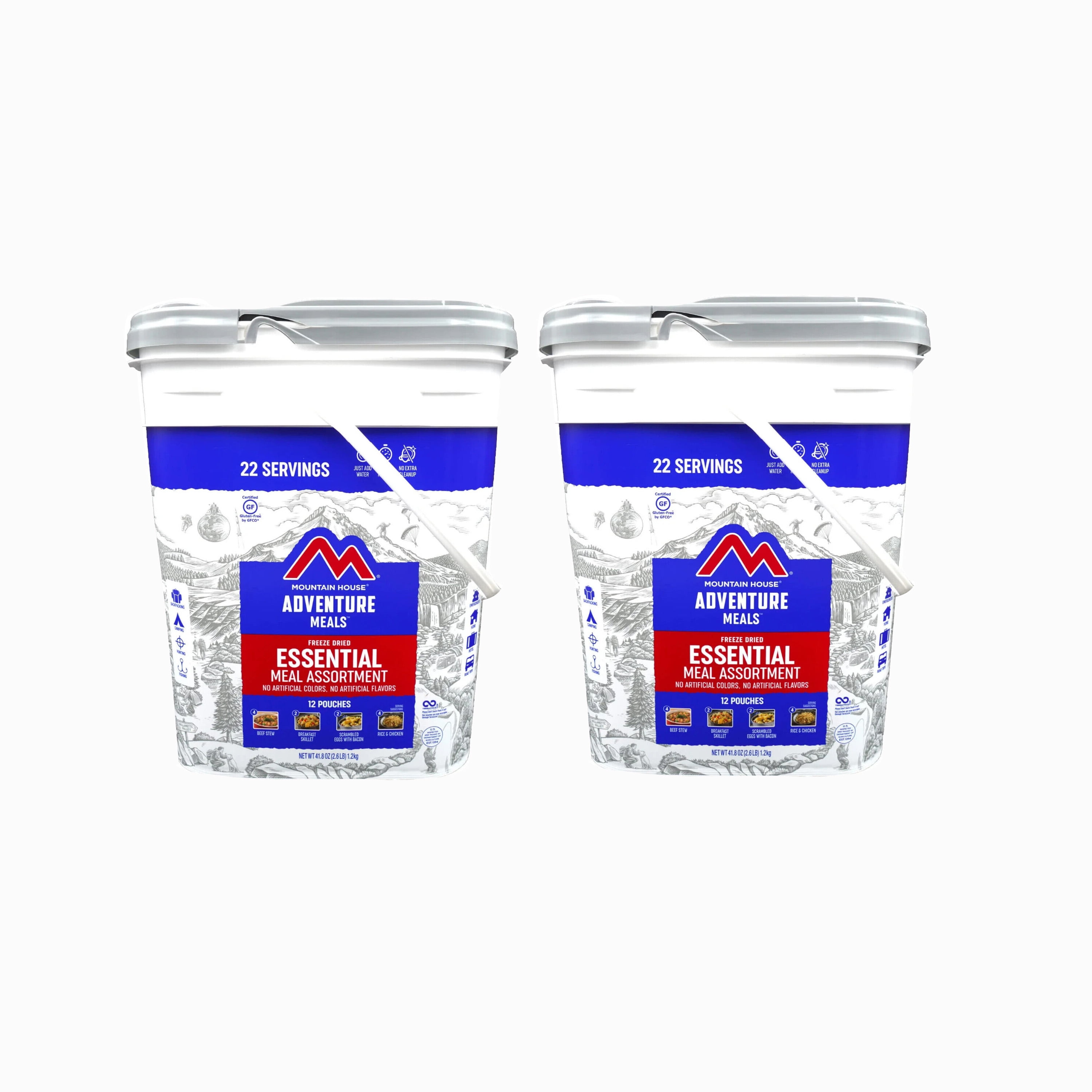 Mountain House Essential Bucket Freeze Dried Backpacking & Camping