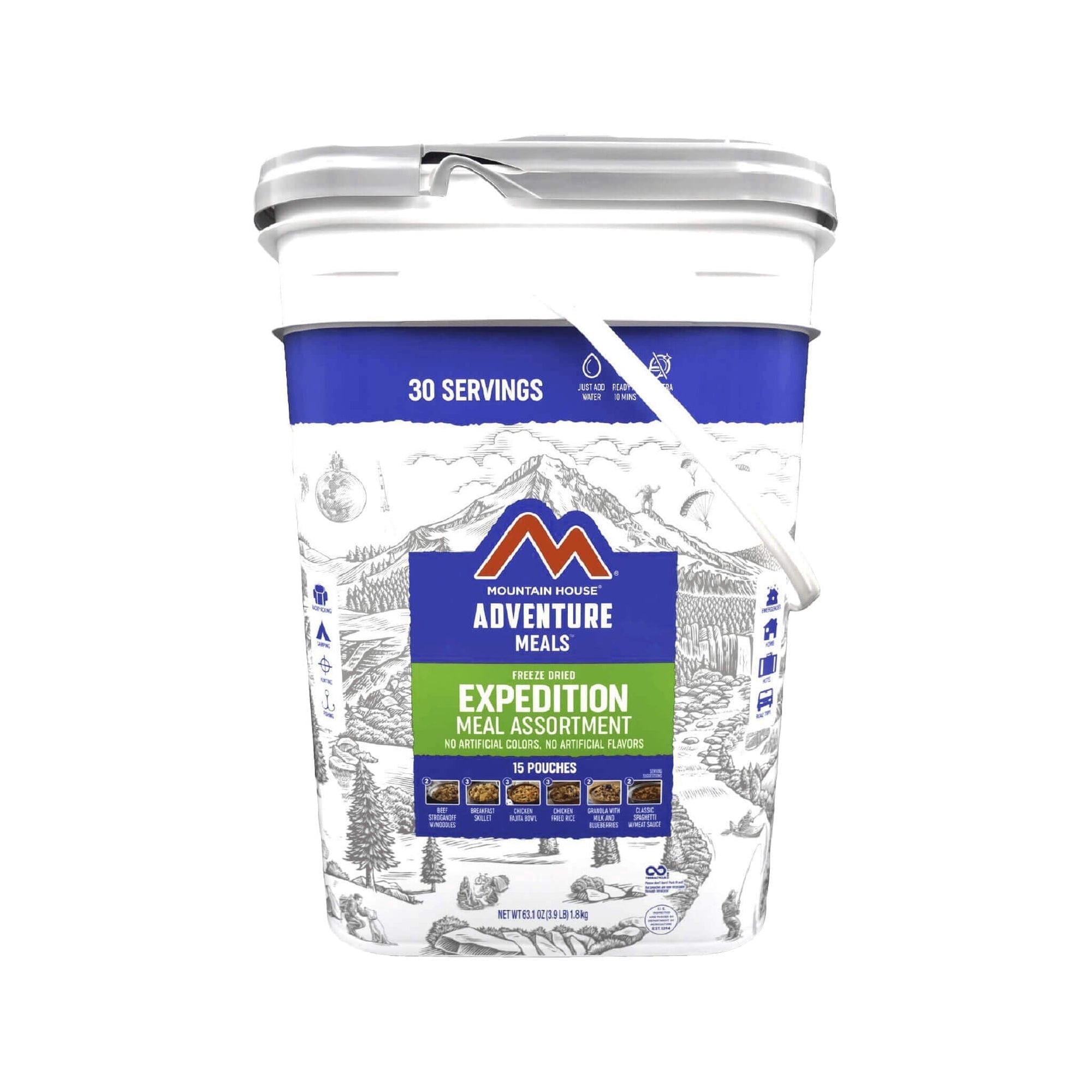 Mountain House Expedition Meal Assortment Bucket, One Piece