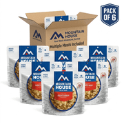 Mountain House Freeze Dried Emergency Biscuits & Gravy Survival Camping & Backpacking Food- 6 Pouches