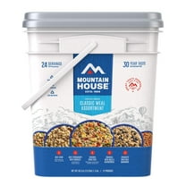 Mountain House Classic Bucket, Freeze-Dried Backpacking & Camping Food, 24 Servings