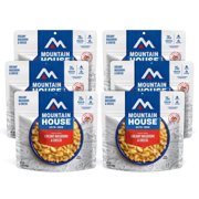 Mountain House Freeze Dried Survival & Emergency Food Creamy Macaroni & Cheese Survival Backpacking & Camping Hiking-6 Pouches