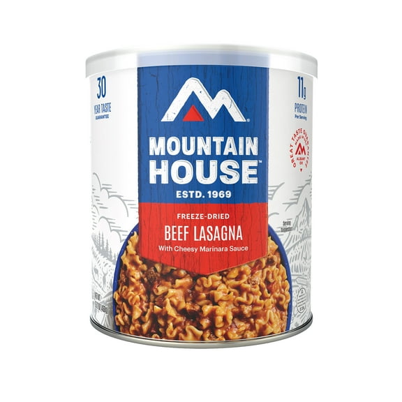 Mountain House Lasagna with Meat Sauce #10 can