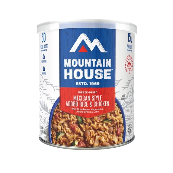 Mountain House Mex Style Adobo Rice & Chicken #10 Can
