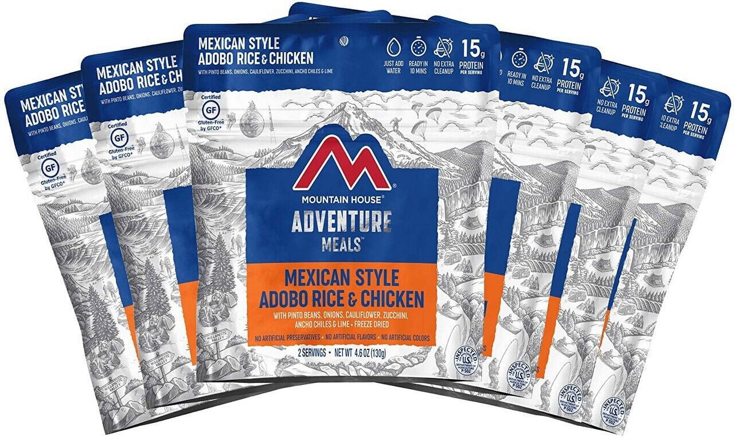 Mountain House Expedition Meal Assortment Bucket 5 Day Meal Kit