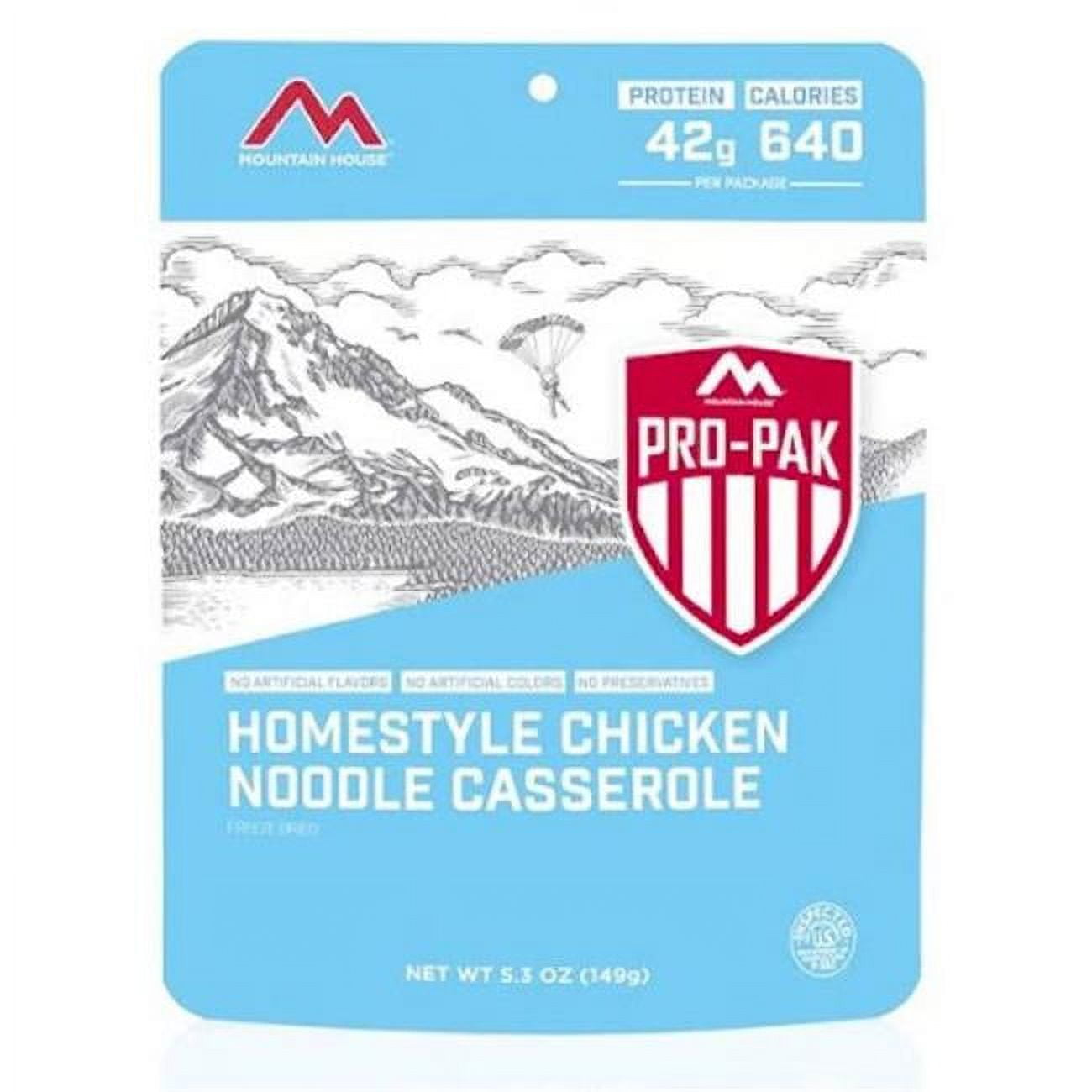 Mountain House 290005 5.3 Homestyle Chicken Noodle Casserole