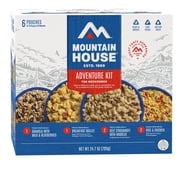 Mountain House Weekender Adventure Camping & Emergency Food Kit, 2-Day, 6 Pack, 12 Servings, 30 Years Shelf Life