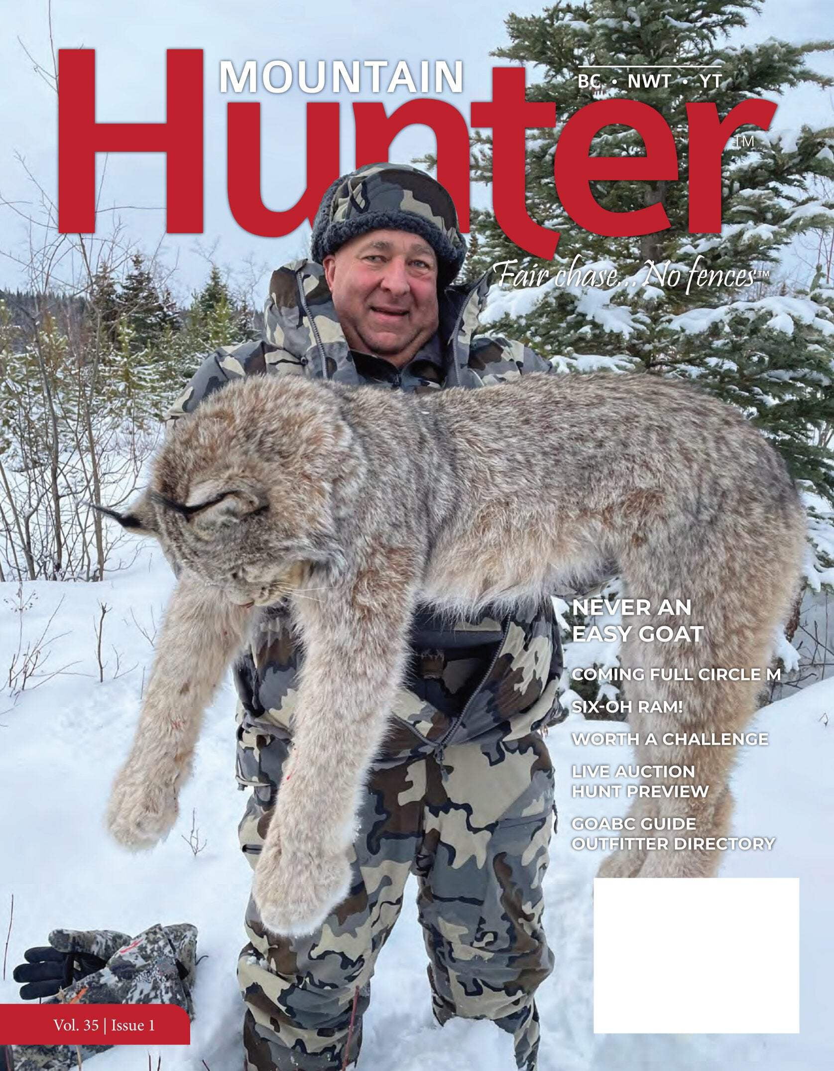 Mountain Hunter - Winter 2024: Learn Stories From Experienced Hunters, Live Auction Hunt Preview, GOABC Guide Outfitter Directory More!