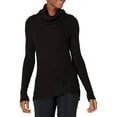 thumbnail image 1 of Mountain Khakis Women's Black Small Countryside Cowl Neck Ribbed Sweater, 1 of 2