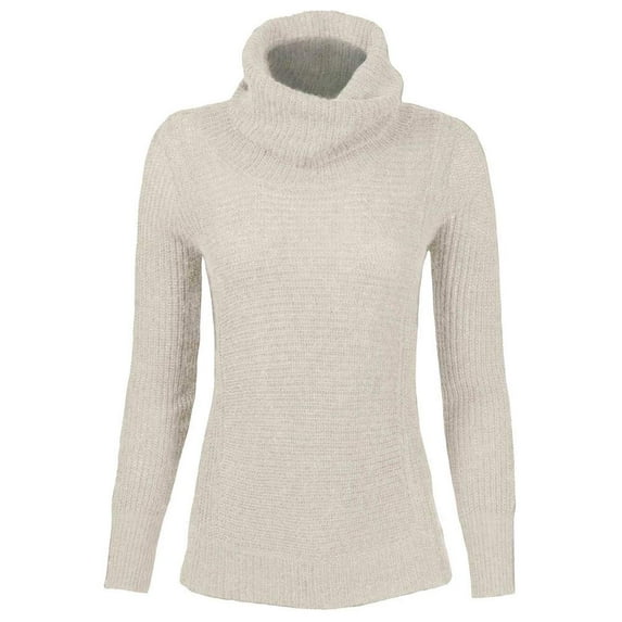Mountain Khakis Women's Powder Small Countryside Cowl Neck Ribbed Sweater
