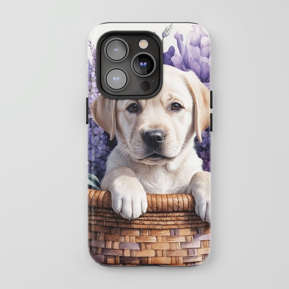 Mountain Lake For All iPhone Series Protective Phone Case Watercolor Landscape Blue Green