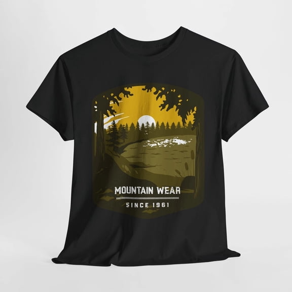 Mountain Lake Tee, Adventure T-Shirt, Nature Lover Shirt, Outdoor Apparel