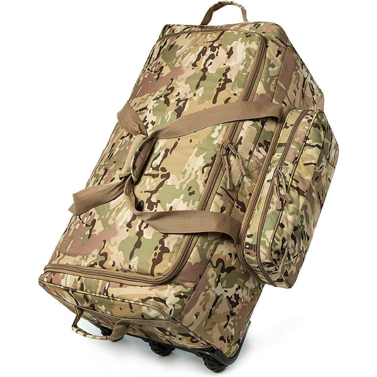 Mountain Land 32 Camouflage Wheeled Deployment Bag Multicam