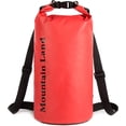 thumbnail image 1 of Mountain Land Waterproof Dry Bag with Inside Zippered Pocket Roll Top Sack Keeps Gear Dry for Kayaking,Boating, Beach, Rafting, Boating, Hiking, Camping and Fishing ( 10 Liter,Red), 1 of 6