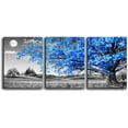 thumbnail image 1 of Mountain Landscape Abstract Painting Canvas Wall Art For Living Room Bathroom Wall Decor For Bedroom Kitchen Artwork Canvas Prints Modern Office Home Decorations Watercolor（Only canvas）, 1 of 6