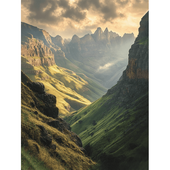 Mountain Landscape Canvas Art Print/Wall Art DecorSuitable for Living RoomOfficeStudyHotel