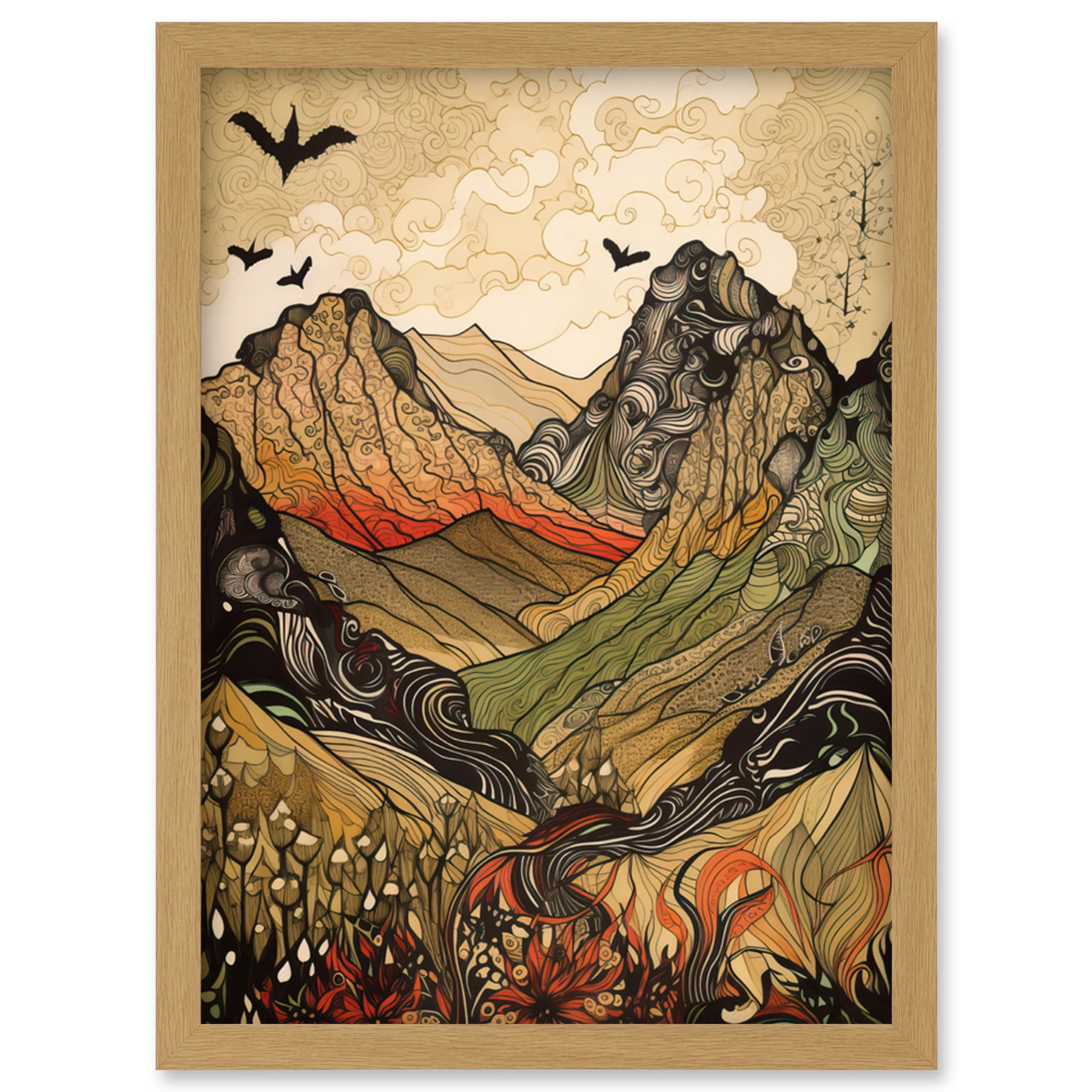絵画 Mountain Landscape File:Wilhelm Bendz - Mountain landscape. - Google Art
