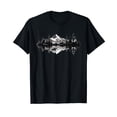 thumbnail image 1 of Mountain Landscape Reflection Forest Trees Outdoor Wildlife T-Shirt, 1 of 5