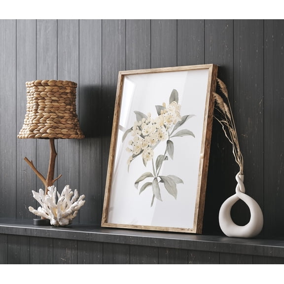 Mountain Laurel State Floral Botanical Wall Art Poster Unframed Paper Print