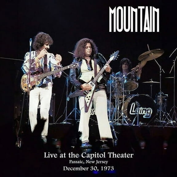 Mountain - Live at the Capitol Theater - December 30, 1973 - Clear Marble - Music & Performance - Vinyl