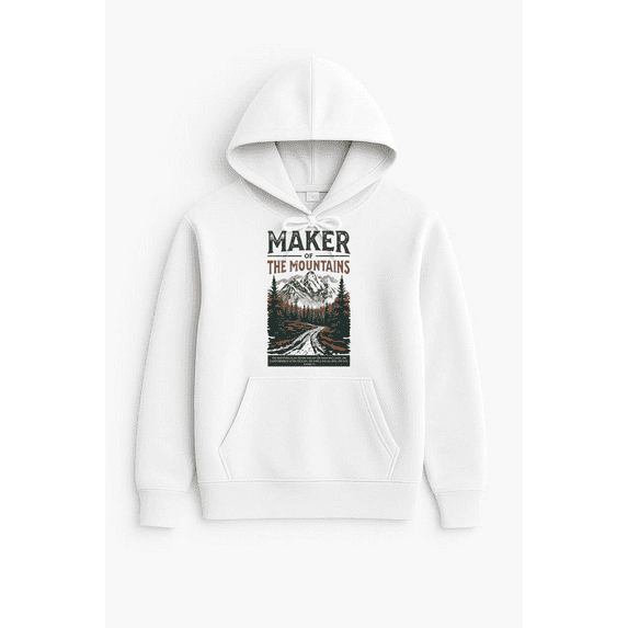 Mountain Lover Quote Hiking Inspired Casual Graphic Outfit Hoodie Shirt, for men & women, up to size 5XL