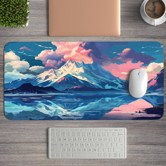 Mountain Majesty Mouse pad, Mountain Mouse Pad, National Park Deskmat, Aesthetic Large Desk Pad, Office Decor,Mouse Pad for Laptop Computer