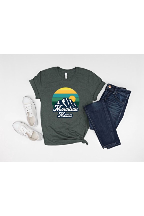 Mountain Mama Shirt, country music shirt, mountain mama, Mountain Trip Shirt, Hiking Lover Shirt, Adventure Awaits, Camping Shirt, All Size S-5Xl