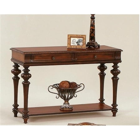 Mountain Manor Traditional Style Sofa Table, Heritage Cherry