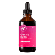 Mountain Meadow Herbs Gentle Birth for Birth Prep/Labor Prep, Fast Acting Liquid Herbal Extract for Childbirth Support w/o Blue Cohosh- 4oz