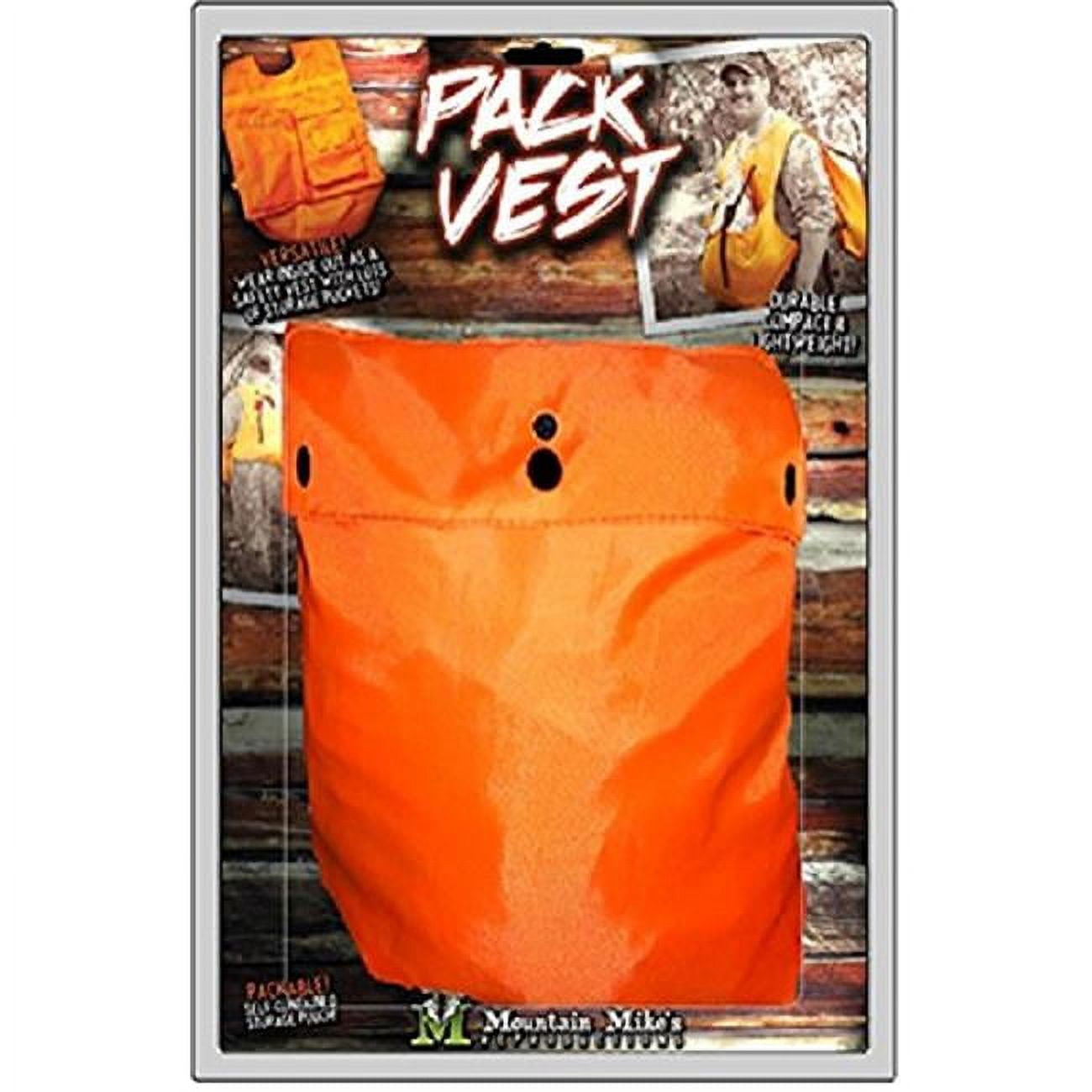希少。Mountain Mike's Reproductions Vest Mountain Mikes Meat/Safety Pack Vest - Walmart.com
